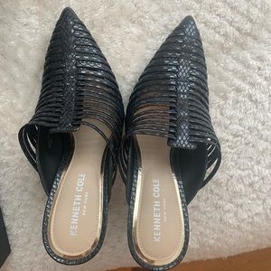 Kenneth Cole Riley Scrappy Leather Mule